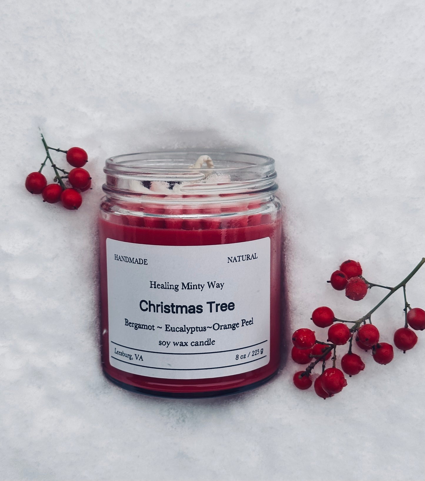 Christmas Tree Soy Wax Candle