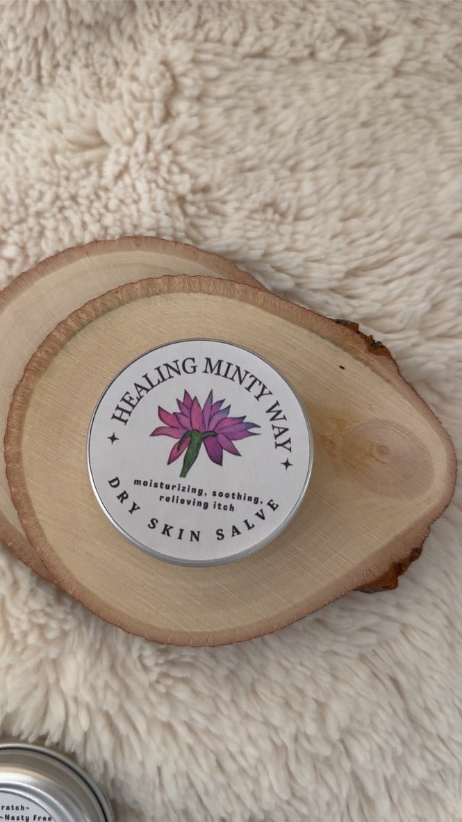 Handcrafted Herbal Salve with Vitamin E and Essential Oils