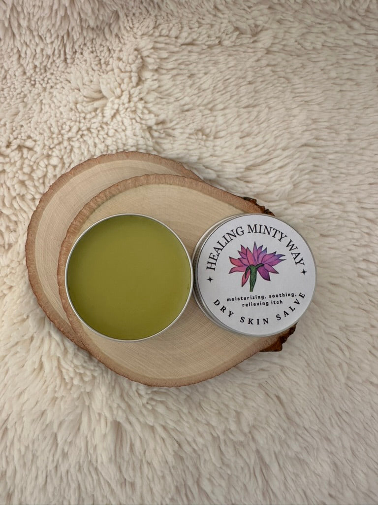 Soothing Herbal Balm with Lavender, Frankincense, and Tea Tree